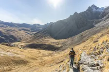 Lac des Cordes from Les Chalps - © T.Blais
