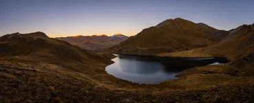Lac des Cordes from Les Chalps - © T.Blais