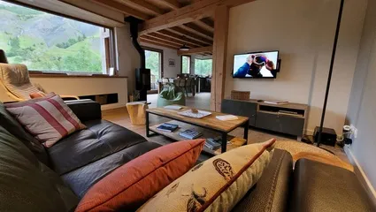 Salon - © Chalet Ecrin