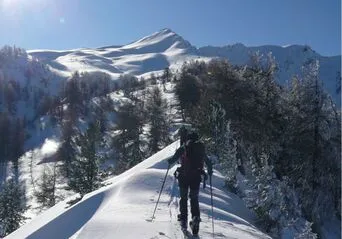 Ski de randonnée avec l'ESF de Névache - © ©ESF Névache