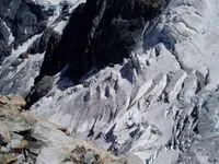 Le glacier de l'Homme vu depuis le refuge - La Grave - © @JugeSports