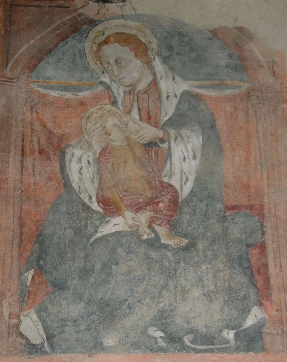 Vierge allaitante, vers 1450, Plampinet - © L'Atelier d'Histoire