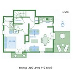 Plan de l'appartement - © ©TEYRAS.P