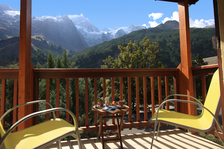 Panoramic chalet 4-6 pers. - 2 bedrooms - © ©TEYRAS.P