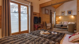 Panoramic chalet 4-6 pers. - 2 bedrooms - © ©TEYRAS.P