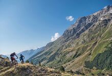 GTHA - Grande Traversée des Hautes-Alpes à VTT - [ section Briançonnais ] - © Agence KROS / Remi Fabregue /ADDET05 HP