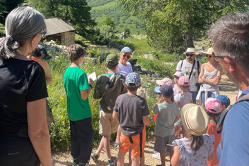 Visite jeune public - © jardin du Lautaret