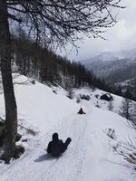 Rando luge en Clarée - © TheoTour