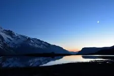 Lac du Pontet le soir - © Mireille Coulon - Parc national des Ecrins