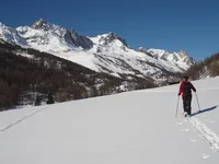 Ski de randonnée avec le Chalet d'en Hô - © Agnès Baudoux