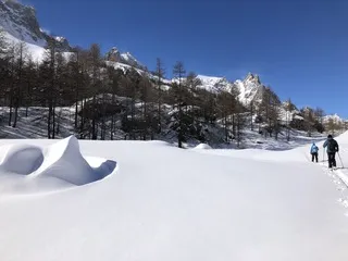 Ski de randonnée avec le Chalet d'en Hô - © Agnès Baudoux