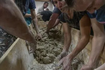 Visite commentée du four à pain de Villar d'Arène_Villar-d'Arêne - © P.Domeyne