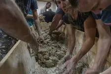Visite commentée du four à pain de Villar d'Arène_Villar-d'Arêne - © P.Domeyne