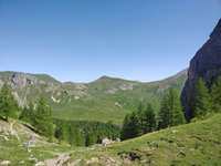 Redescente en direction du lac des Partias - © Gabriel CHARLIER