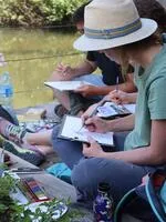 Naturalist watercolor workshop_Villar-d'Arêne - © Laury Chamerlat