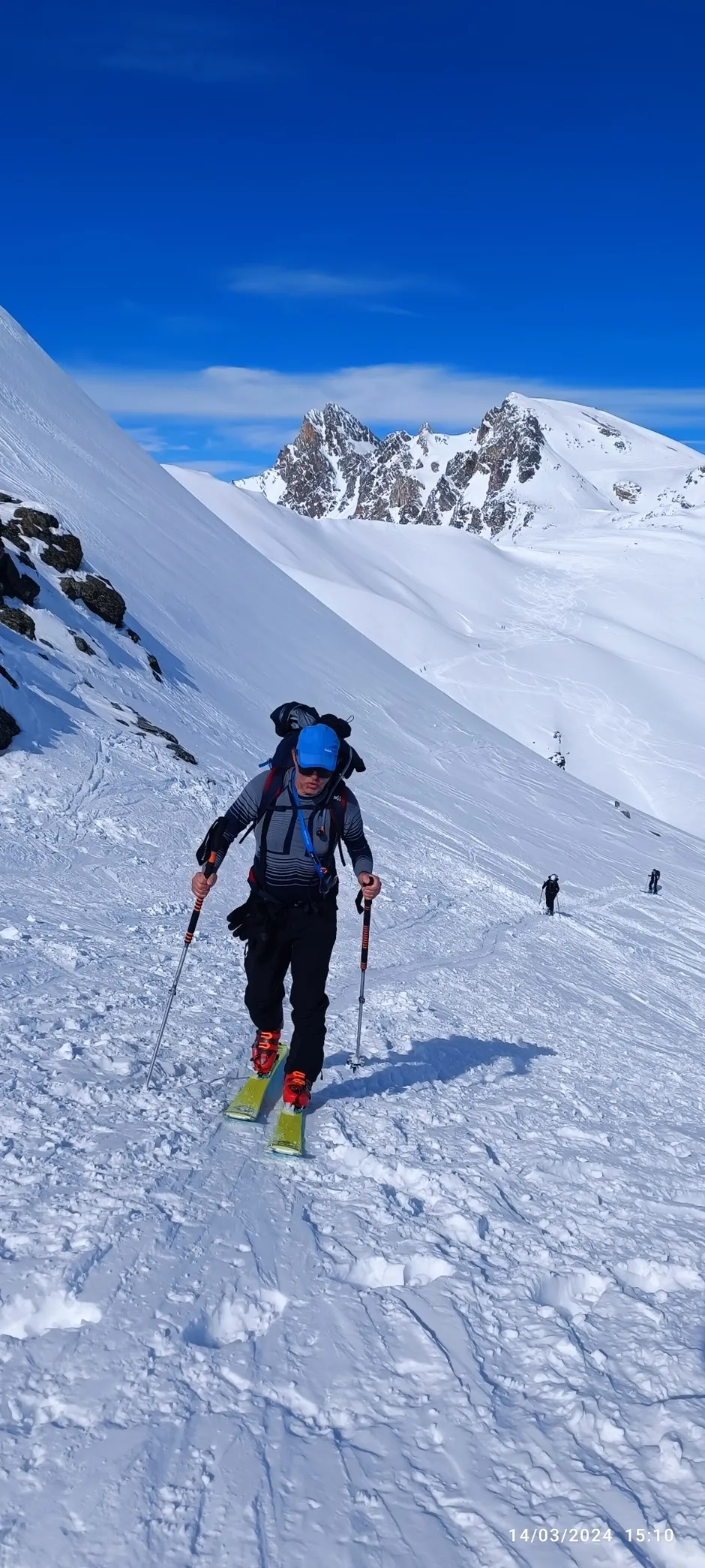 Ski touring with Alain Tallaron - © Alain Tallaron