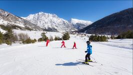 © Ski alpin enfant  - ESF Névache_Névache - S. Morattel