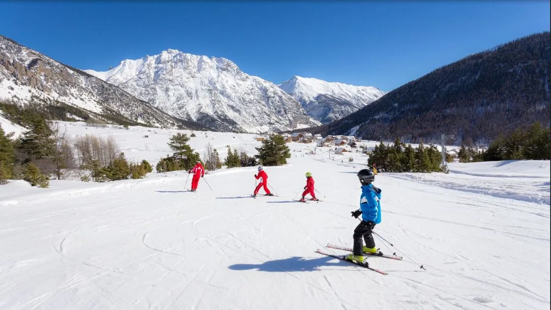 Ski alpin Névache - © S. Morattel