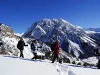 Snowshoeing without borders between Briançonnais and Piedmont - © Fugues en Montagne