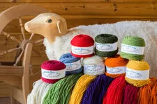 Pelotes de laine - © La maison des bêtes à laine