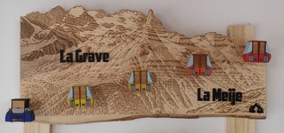 Les portes manteaux La Grave - la Meije - PEAKALPES - © PEAKALPES