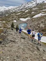Trail dans la Haute Clarée au printemps - © Dans les Pas d'Hélène