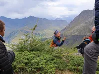 Anne Zanolin - randonnée, sécurité et sciences en montagne_La Grave - © S.Morattel