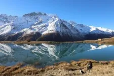 Le lac du Pontet en automne - © L.Chamerlat