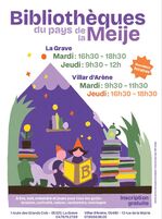 Bibliothèque du Pays de la Meije - © Alma Leo