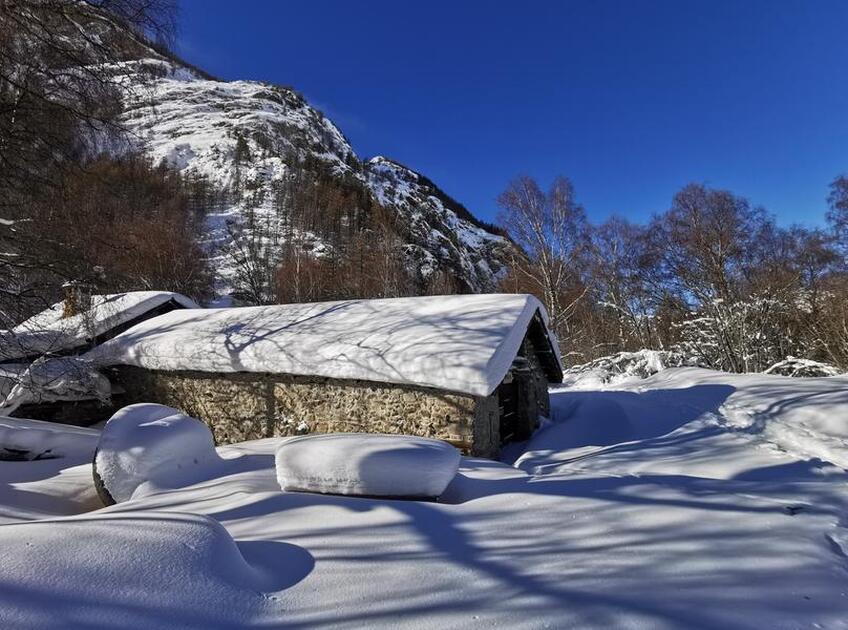 Le moulin sous la neige - © S. Morattel