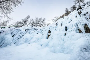 Cascade de glace Villar d'Arène - © T. Blais