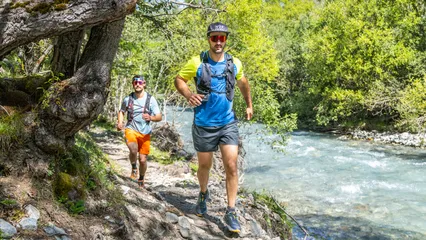 Trail au bord de la Romanche - © T.Blais