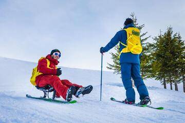 Montée descente en snooc - © B. Taugis