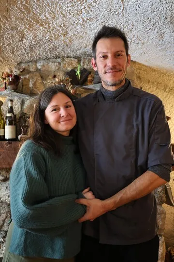 Alessandra et Filippo vous accueillent à l'auberge de la Cleida - © L.Chamerlat