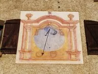 Sundial at Cervières Town Hall - © OTHV