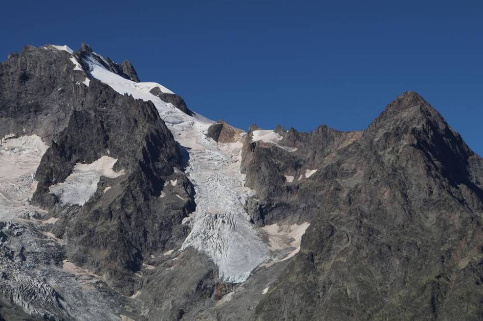 Glacier de l'Homme depuis le col de Laurichard - © Cyril Coursier - PNE