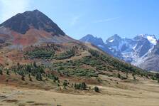 Sommet de Laurichard depuis le col du Lautaret - © ©Laury Chamerlat