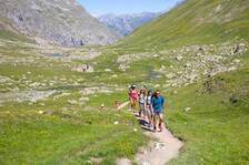 Montée au col d'Arsine - © © Parc national des Écrins - Thibaut Blais