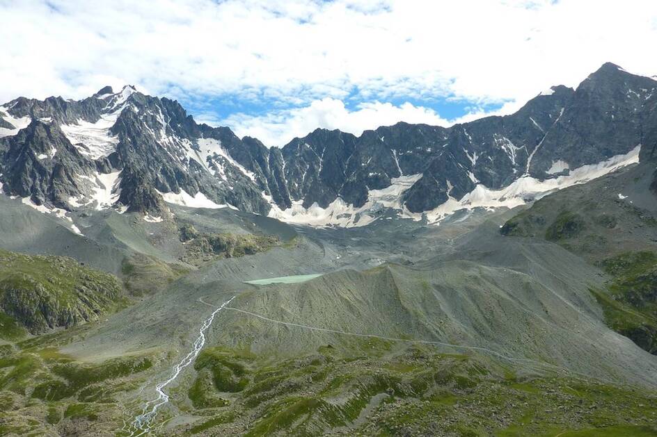 Le cirque du glacier d'Arsine - © Cyril Coursier - PNE