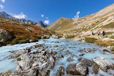En direction du col d'Arsine - Maillet Thierry - Parc national des Ecrins - © Maillet Thierry - Parc national des Ecrins