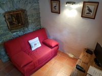 Coin salon RDC location Edelweiss 3 Névache Ville Haute - © ©S.Liot