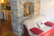 Coin salon RDC location Edelweiss 3 Névache Ville Haute - © ©S.Liot