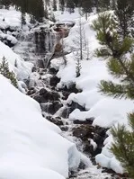Cascade des Oules en hiver - © L.Chamerlat