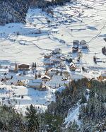 View of Cervières from the Alp chalets - © S.Morattel