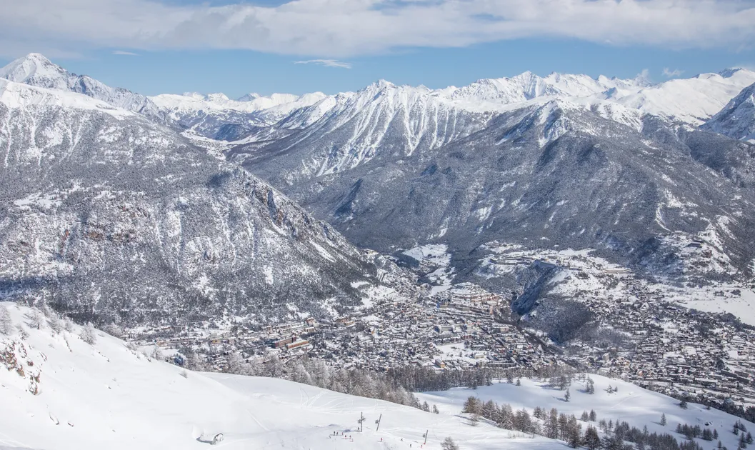 Vue sur Briançon depuis le Prorel - © T.Blais