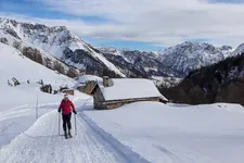 Ascension en ski de randonnée - © S.Morattel