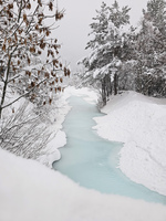 Clarée under the snow - © S.Morattel