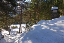 La Combe Saint Martin con le racchette da neve - © Persil FLEURY