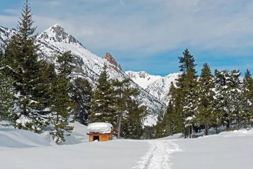 Col de l'Échelle en raquettes