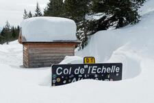 Col de l'Echelle sous la neige - © ©MDurcoux